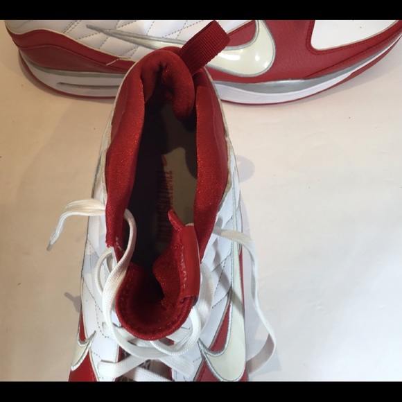 NIKE AIR RARE VTG DREAM BLUE CHIP II RED WHT SZ 17 - Picture 9 of 11